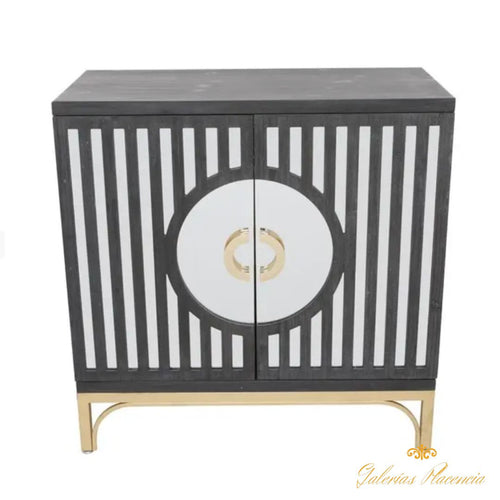 Gabinete contemporáneo de madera negra