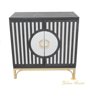 Gabinete contemporáneo de madera negra